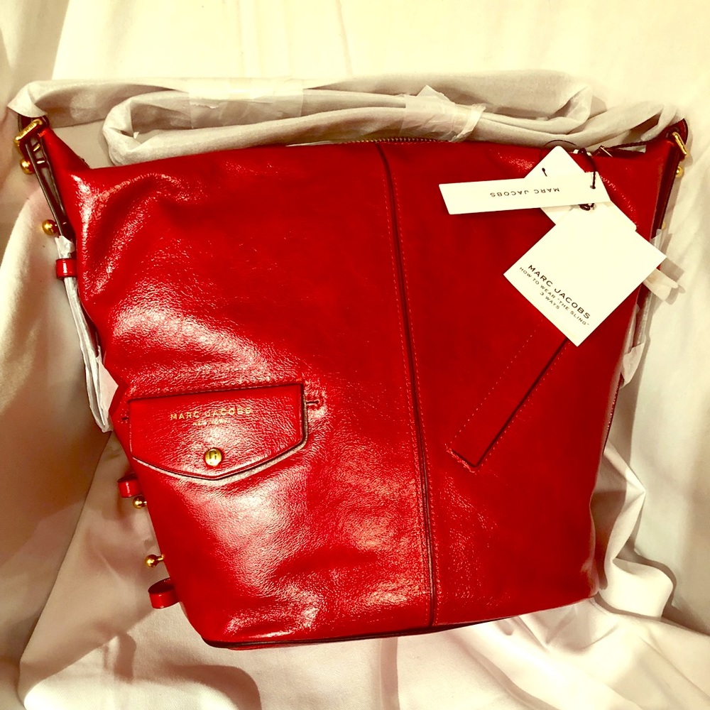 Marc Jacobs Brand New Red Hobo/Shoulder bag
